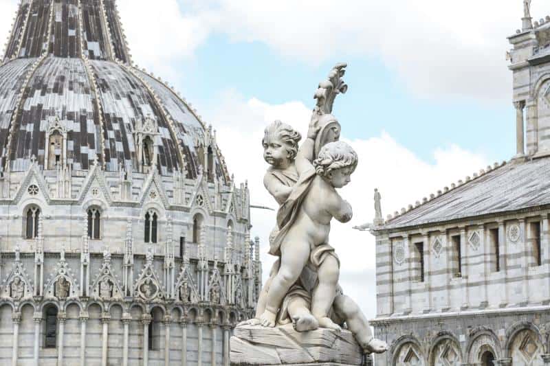 Details von Baptisterium und Dom