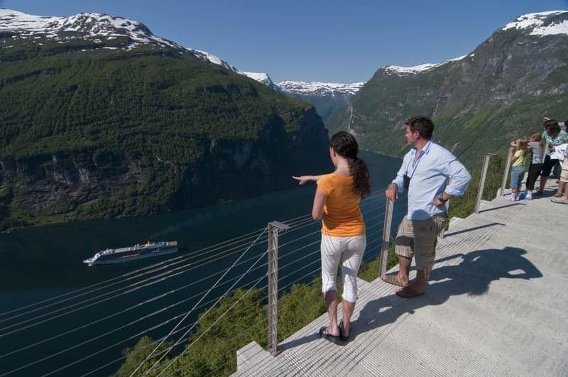 Die Adlerkehre in Geiranger auf eigene Faust erleben