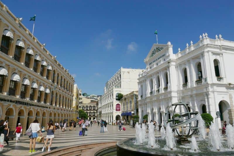 Die Altstadt von Macau