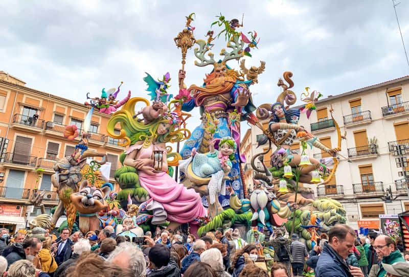 Die Fallas im März