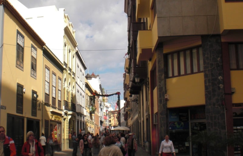 Calle O‘Daly in Santa Cruz