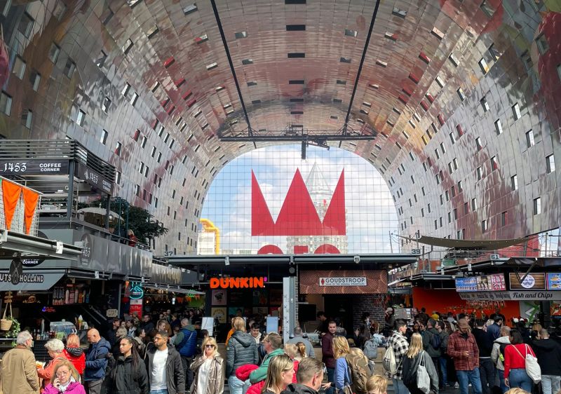 Landausflüge in Rotterdam zur Markthalle