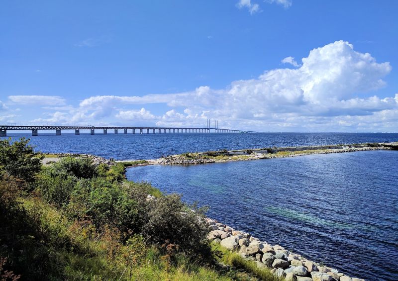 Die Öresundbrücke verbindet Kopenhagen und Malmö