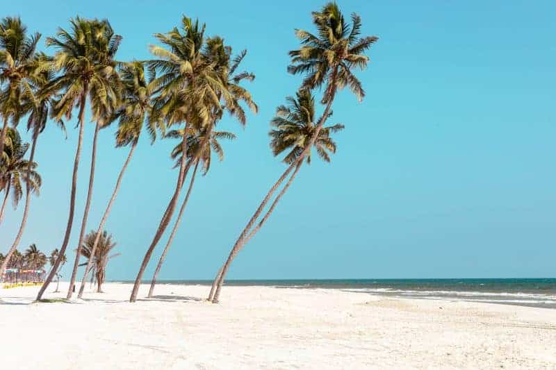 Al Haffa beach in Salalah