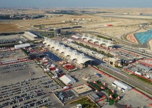 Die Rennstrecke in Bahrain