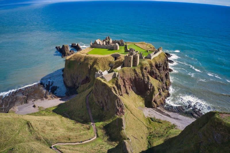 Landausflüge zu den Ruinen von Dunnotar Castle