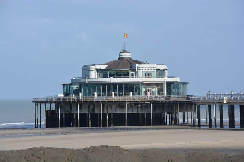 Die Seebrücke von Blankenberge