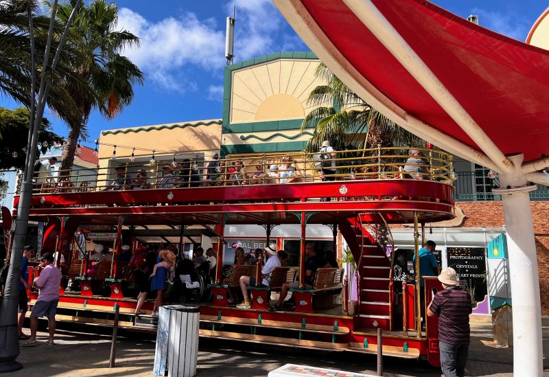 Die Straßenbahn in der Main Street