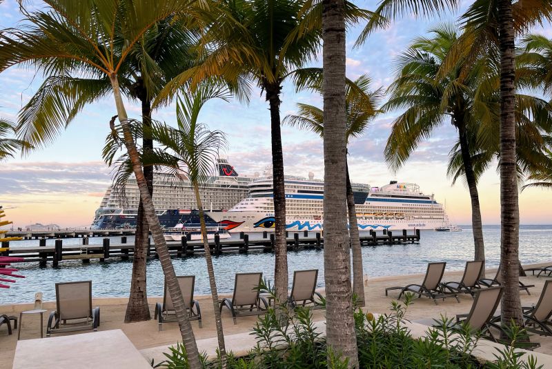 Die deutsche Marktführer am Puerta Maya Cruise Center