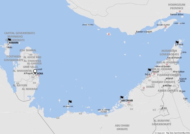 Landausflüge in Doha auf eigene Faust