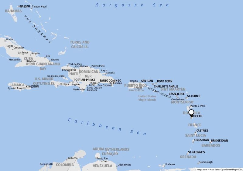 Landausflüge auf Dominica auf eigene Faust