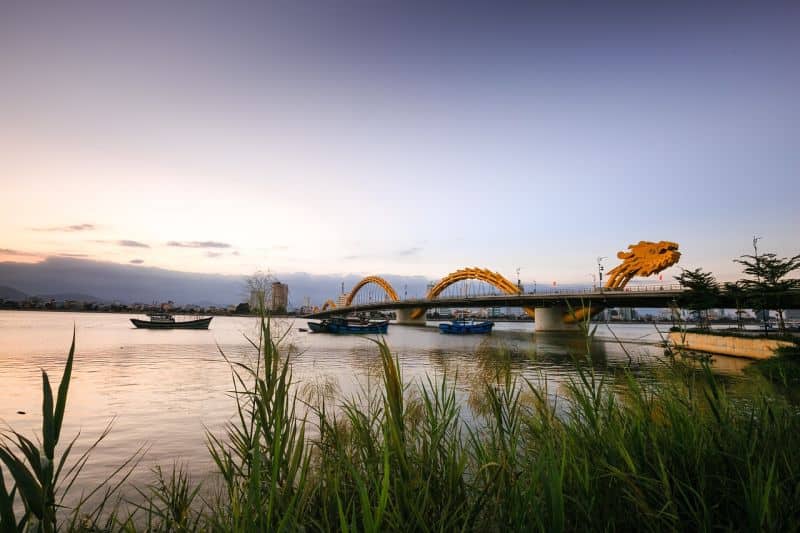 In Da Nang auf eigene Faust zur Dragonbridge