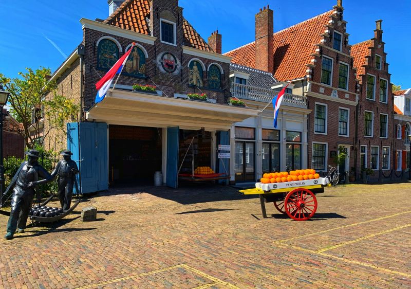 Edam ist ein beliebtes Ziel für den Tag in Amsterdam (IJmuiden) auf eigene Faust