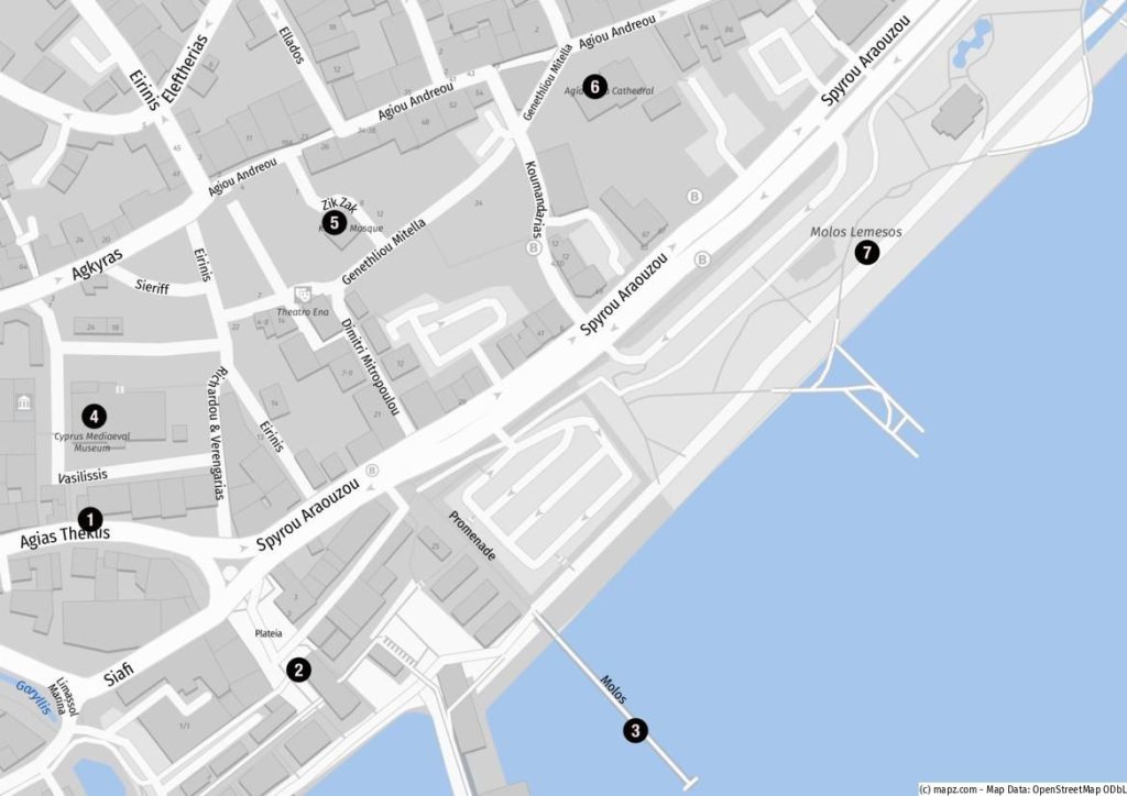 Ein selbstgeführter Bummel im Zentrum von Limassol