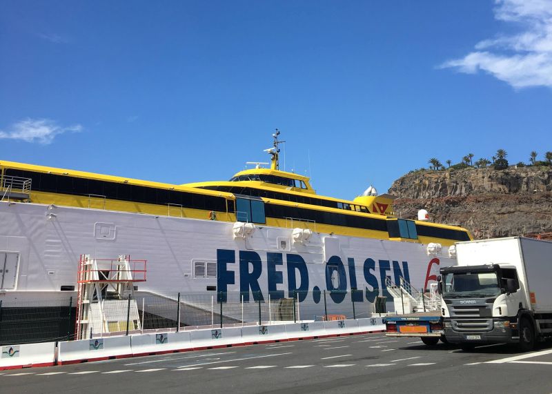 Fähre auf La Gomera