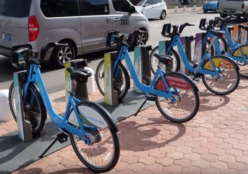 Landausflüge auf Aruba mit Fahrrädern von Green Bike