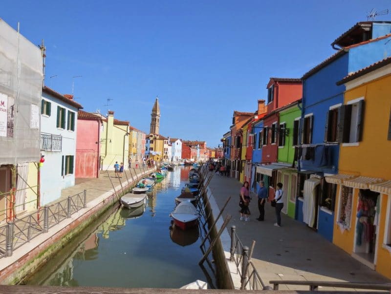 Farbiges Burano