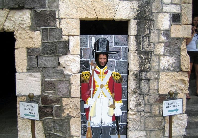 Fotomotiv im Brimstone Hill Fortress