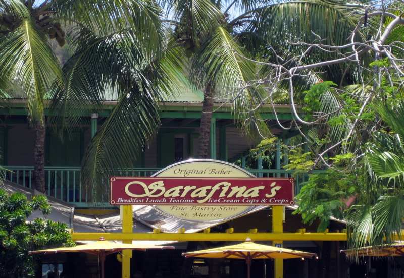 Französische Bäckerei in Marigot