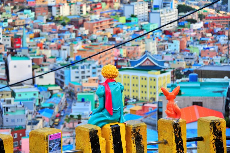 Der kleine Prinz im Gamcheon Culture Village