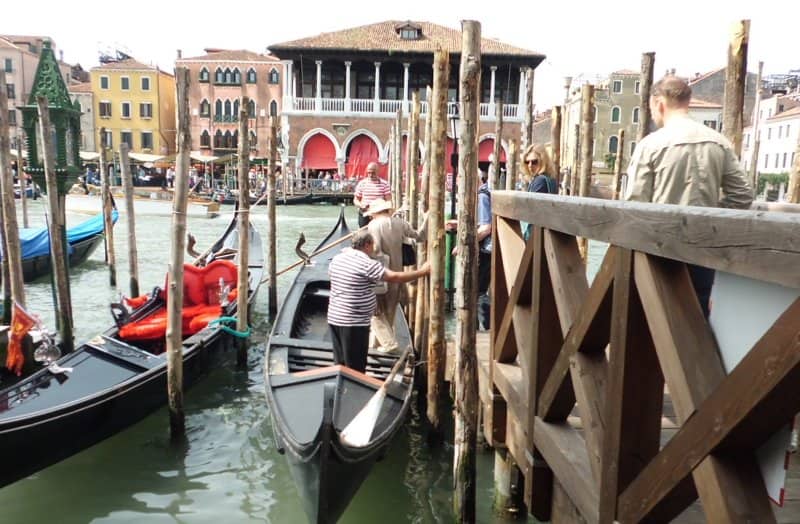 Gondelfähre am Canal Grande