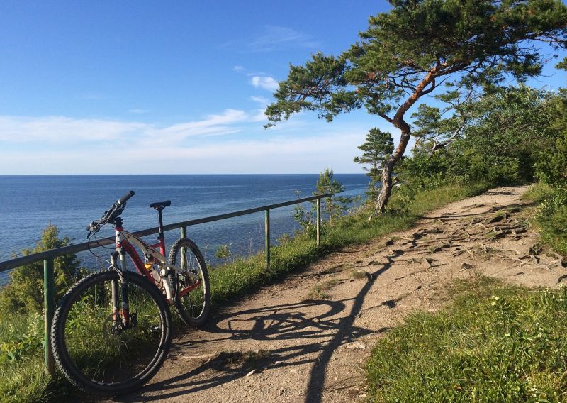 Landausflüge in Visby (Gotland) mit einem Fahrrad