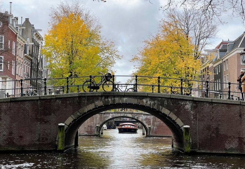 Grachtenfahrt in Amsterdam