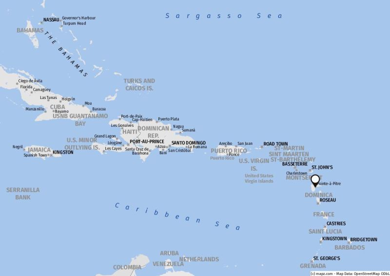 Landausflüge auf Guadeloupe auf eigene Faust