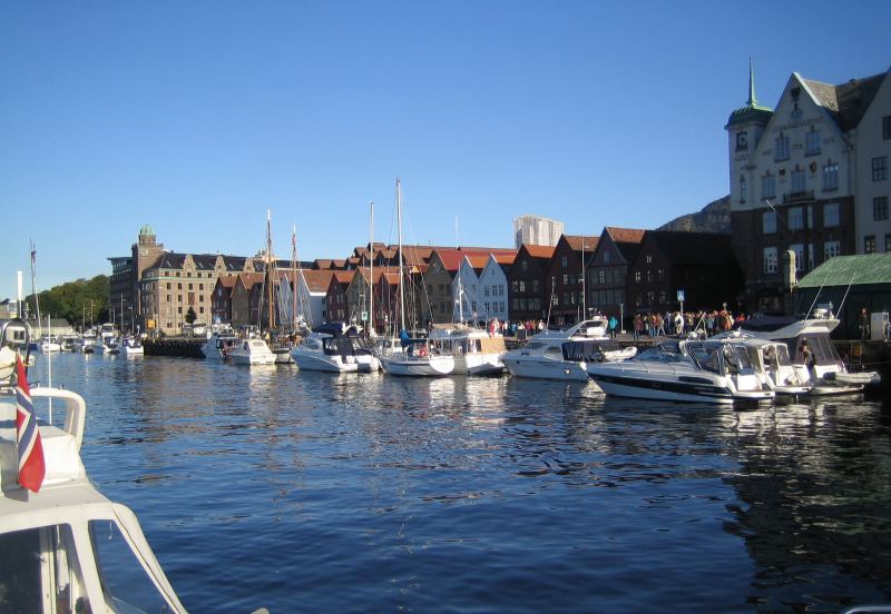 Hafenbucht Vågen in Bergen