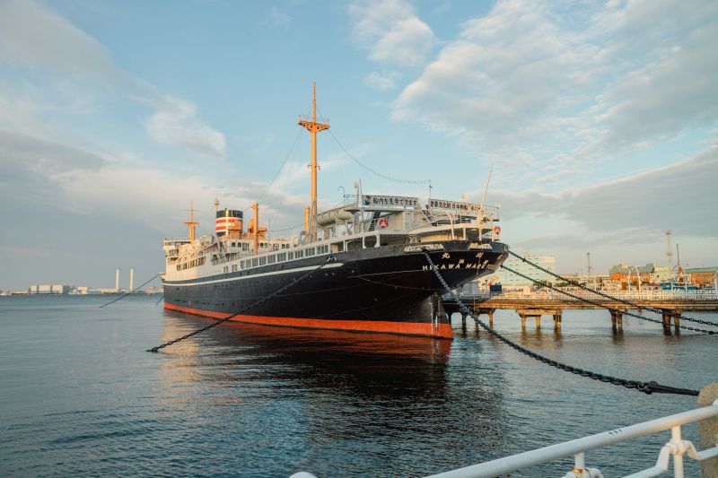 Hikawa Maru im Yamashita Park