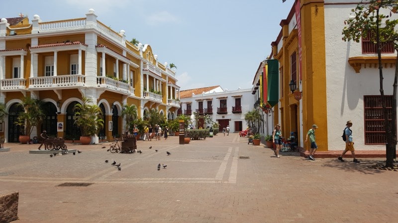 Die berühmte Altstadt von Cartagena de Indias auf eigene Faust erkunden