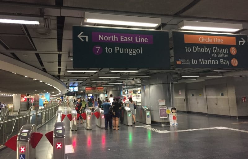 Singapur auf eigene Faust mit der Metro