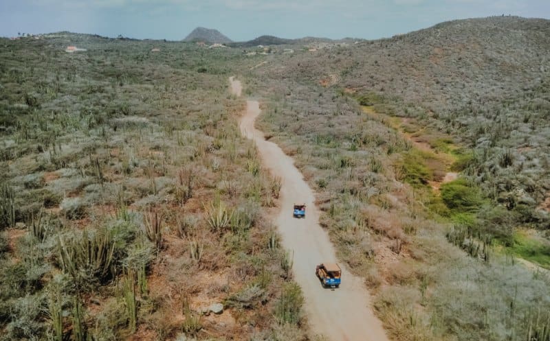Jeeptouren sind beliebte Landausflüge auf Aruba