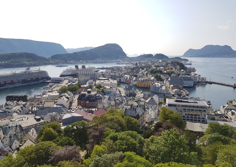 Landausflüge in Ålesund auf eigene Faust