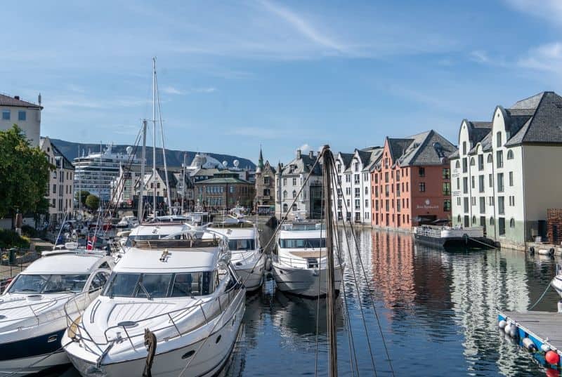 Landausflüge in Ålesund auf eigene Faust