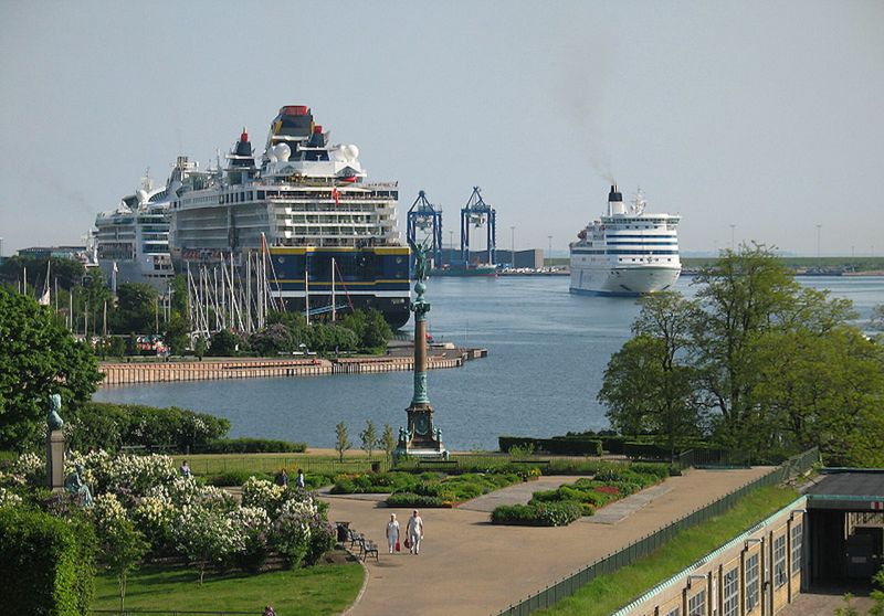 Kreuzfahrtschiffe am Langelinie Pier