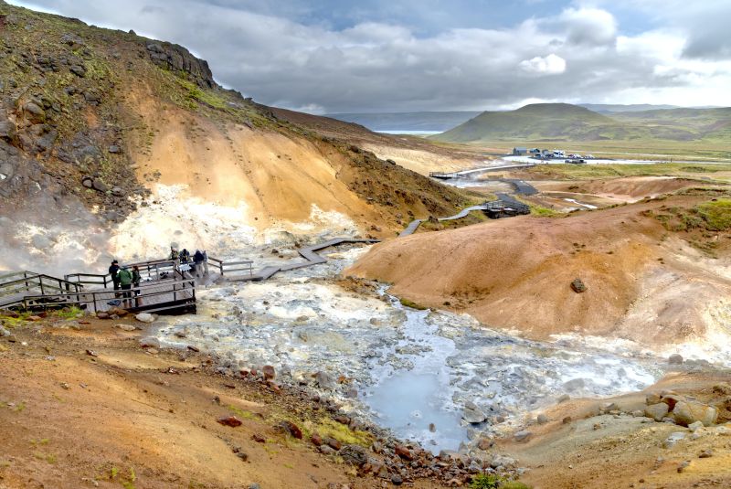 Landausflüge in Reykjavik zum Krýsuvík Vulkansystem