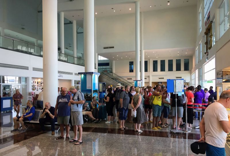 Betrieb im Laem Chabang Cruise Terminal