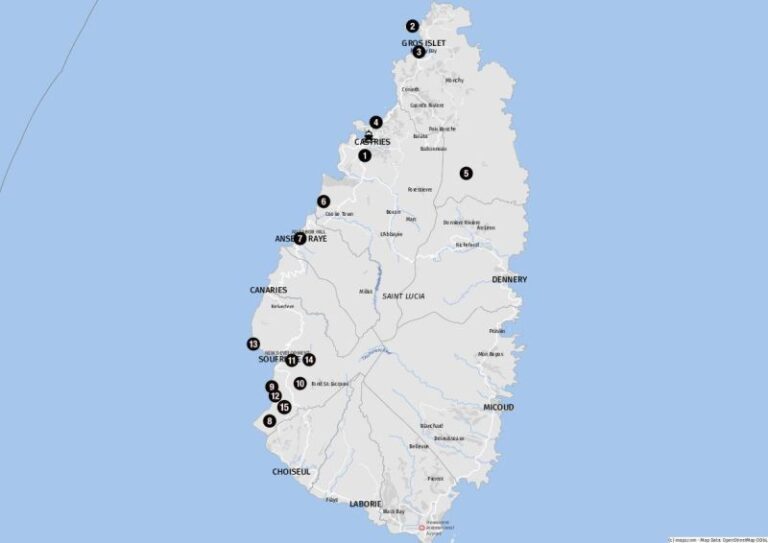 St. Lucia auf eigene Faust Landausflüge