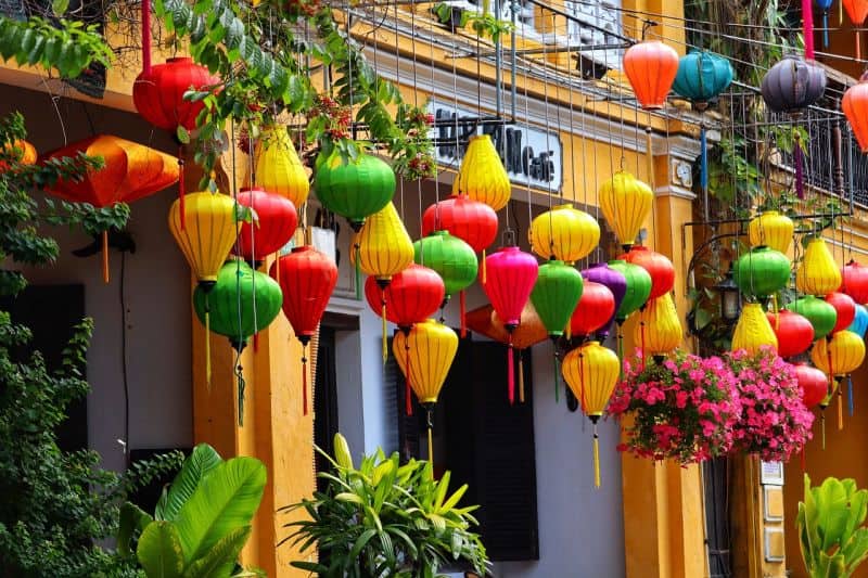 Laternen in der Altstadt von Hoi An