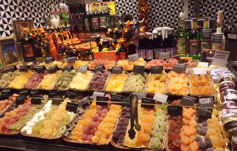 Leckereien im Mercat de la Boqueria