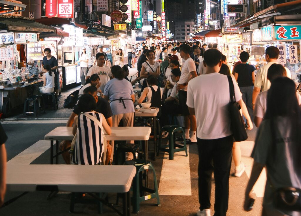 Liuhe Nachtmarkt in Kaohsiung
