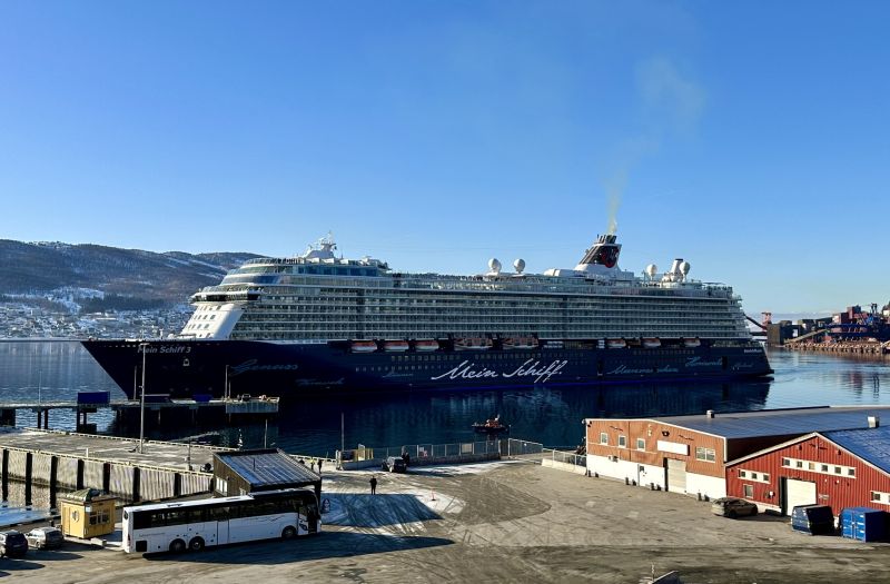 Mein Schiff 3 in Narvik