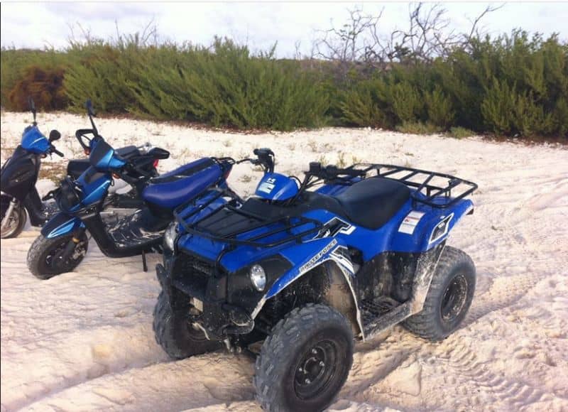 Landausflüge mit dem Roller, Quad oder Auto