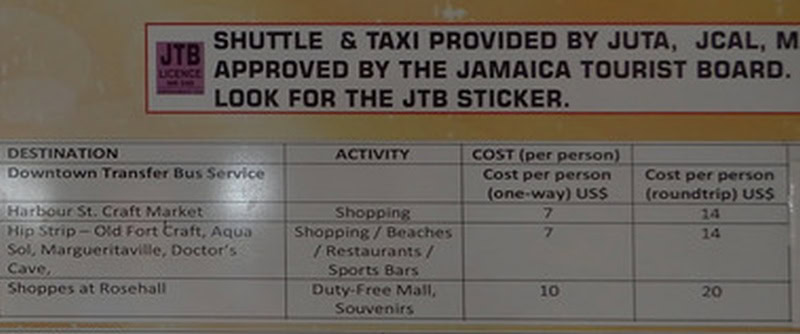 Mo Bay Taxipreise 2
