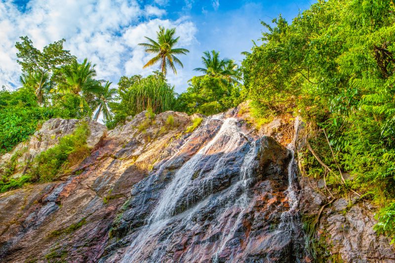 Na Muang Wasserfälle im Inselinneren von Koh Samui
