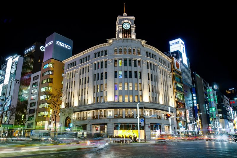 Nobelviertel Ginza