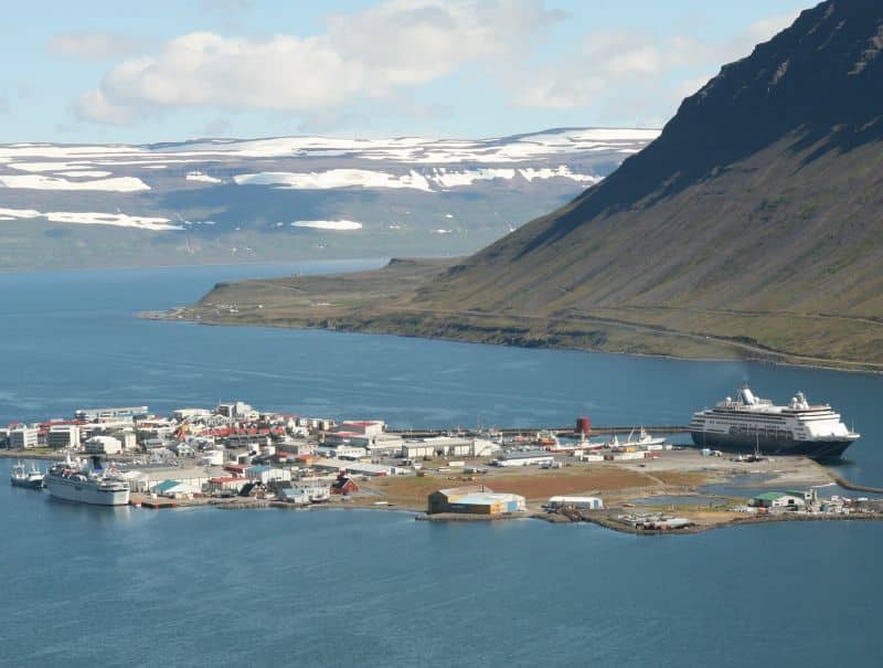 Noch ein Blick über Ísafjörður