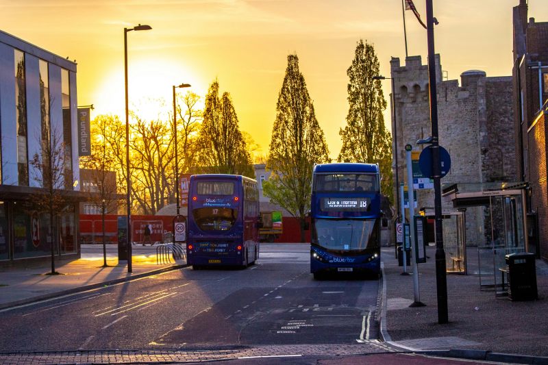Öffentliche Busse in Southampton