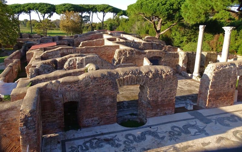 Landausflüge in civitavecchia nach Ostia Antica